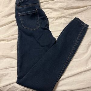 Blue Spice Dark Blue Skinny Jeans